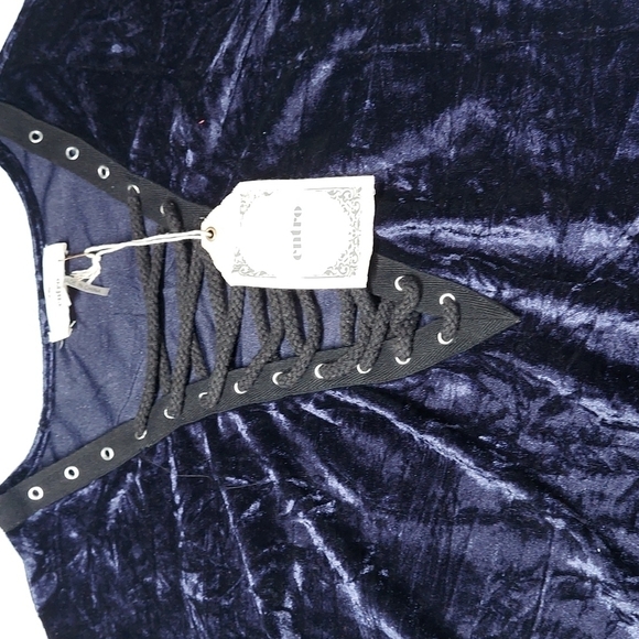 Entro Violet Blue Top Size M - Picture 3 of 10